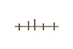 Miniature Bougeoir 80 cm en fer laiton antique HDMaxi80 1