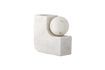 Miniature Bougeoir en marbre blanc Abbelin 3