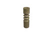 Miniature Bougeoir en marbre brun Satpura 1