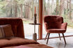 Miniature Bougeoir en marbre brun Satpura 5