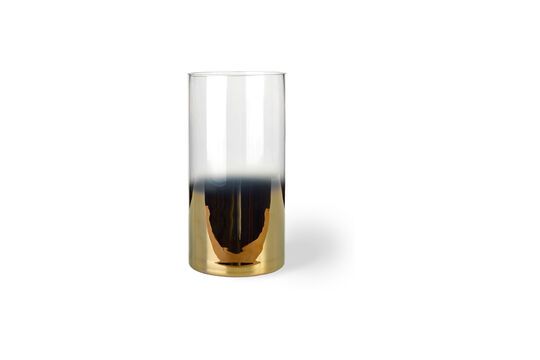 Voir la fiche produit bougeoir en verre doré Hurricane Bougeoir en verre doré Hurricane