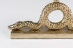 Miniature Bougeoirs en aluminium doré Snakes L 8
