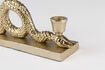 Miniature Bougeoirs en aluminium doré Snakes M 8