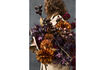 Miniature Bouquet de fleurs artificielles orange H90 cm Waverly 4