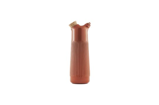 Bouteille à huile en céramique terracotta Junto