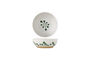 Miniature Bowl D28xH9 cm in Green Stoneware Linora Clipped