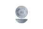 Miniature Bowl D32xH10 cm in blue stoneware Sandrine Clipped