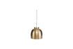 Miniature Bowl large gold-plated brass suspension 1