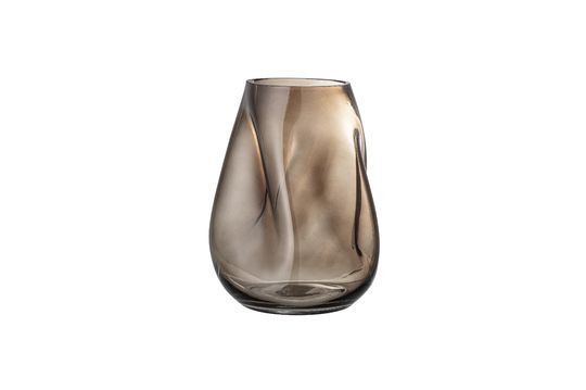 Schauen Sie die Produktbeschreibung an braune Vase aus Glas Ingolf Braune Vase aus Glas Ingolf