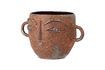 Miniaturansicht Brauner Blumentopf aus Steingut Lo 6
