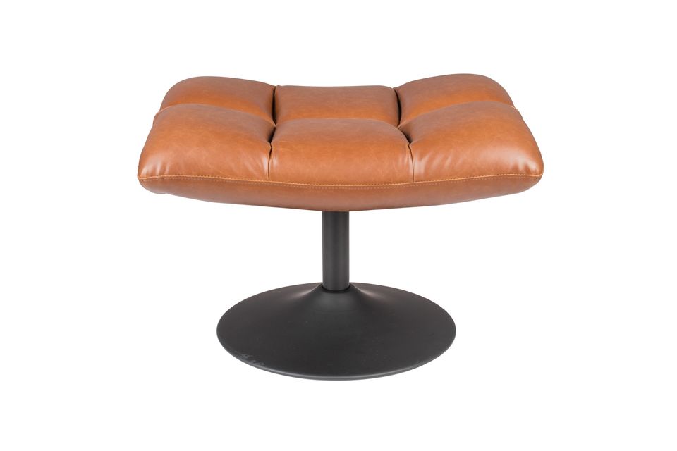 Brauner Vintage-Hocker Bar - 13