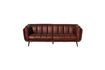 Miniaturansicht Braunes 3-Sitzer-Sofa aus Leder Slowboy 7