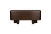 Miniature Brown ash veneer sideboard Herman 1
