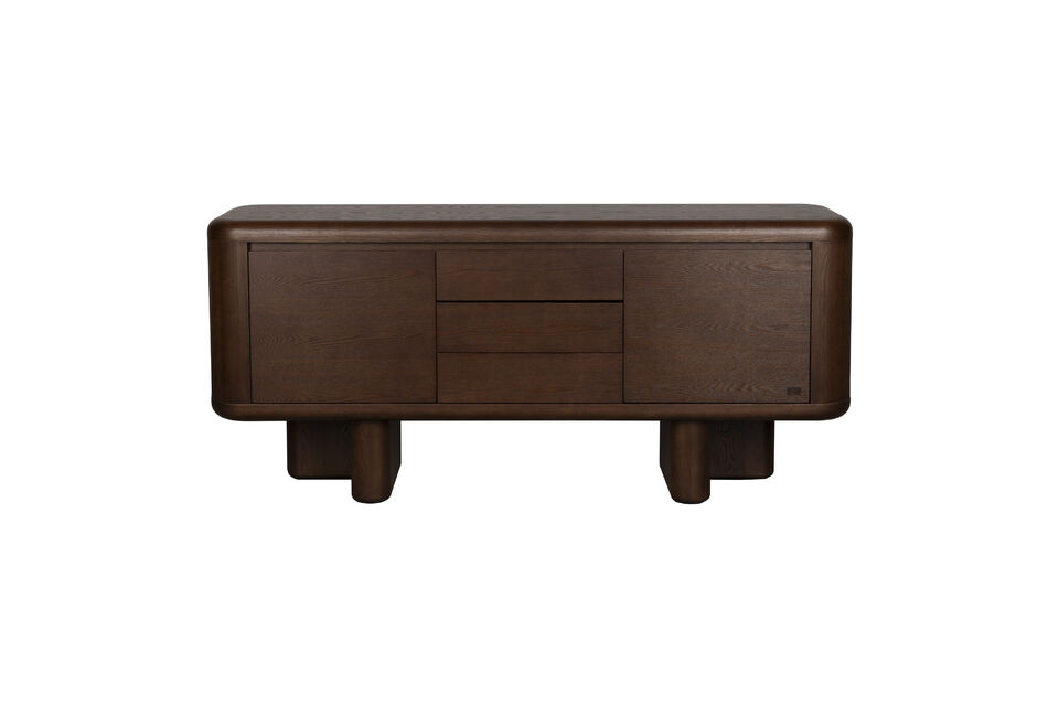 Brown ash veneer sideboard Herman DutchBone