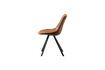 Miniature Brown leather armchair Swen 4