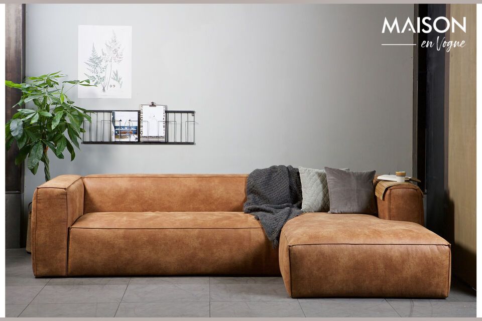 The Bean corner sofa from WOOD is a real eyecatcher in your living room with its super cool