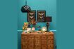 Miniature Brown mahogany chest of drawers Mercerie 7