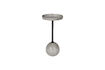 Miniature Brown marble side table Cocktail 5