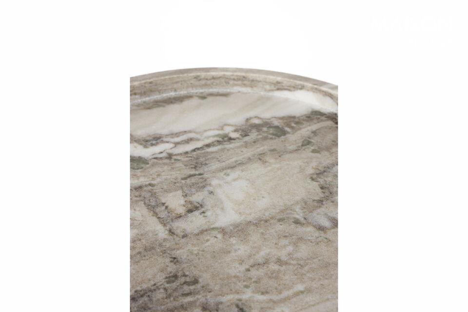 Brown marble side table Cosmopolitan - 9
