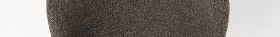 Material Details Brown metal chair Guus