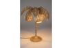 Miniature Brown rattan table lamp Palmtree 1