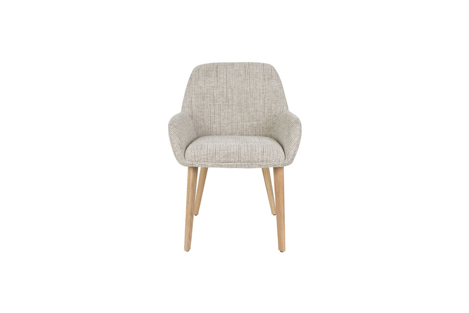 Comfortable, upholstered shell for maximum sitting comfort