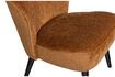 Miniature Brown velvet armchair Sara 9