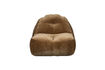 Miniature Brown velvet lounge chair Tombag 2