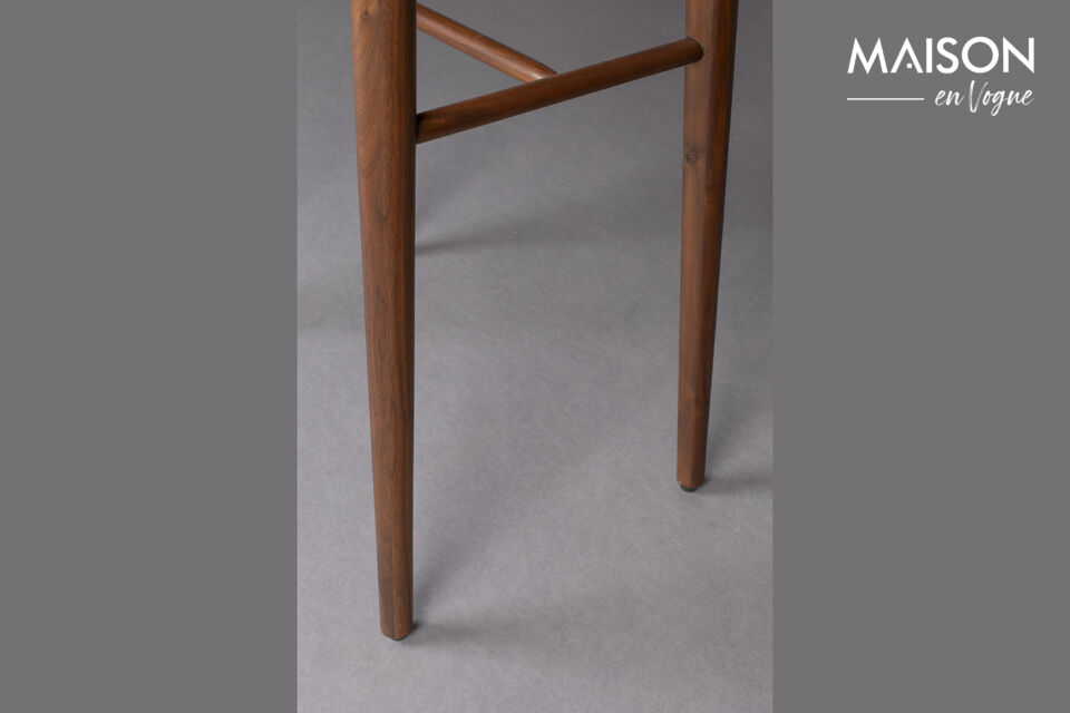 Brown wood chest of drawers Morrison - 8