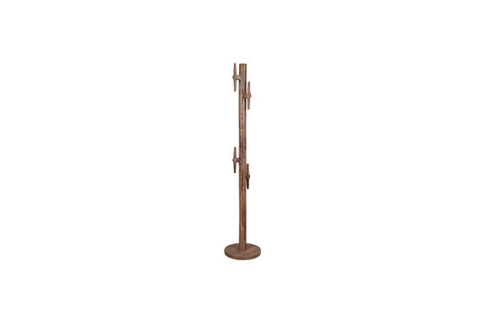 Brown wood coat rack Jakub