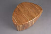 Miniature Brown wood coffee table Ayla 1
