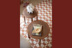 Miniature Brown wood coffee table Storm 4