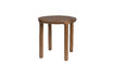 Miniature Brown wood side table Storm 6