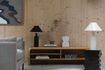 Miniature Brown wood sideboard Brave 4