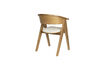 Miniature Brown wooden armchair NDSM Ndsm 13