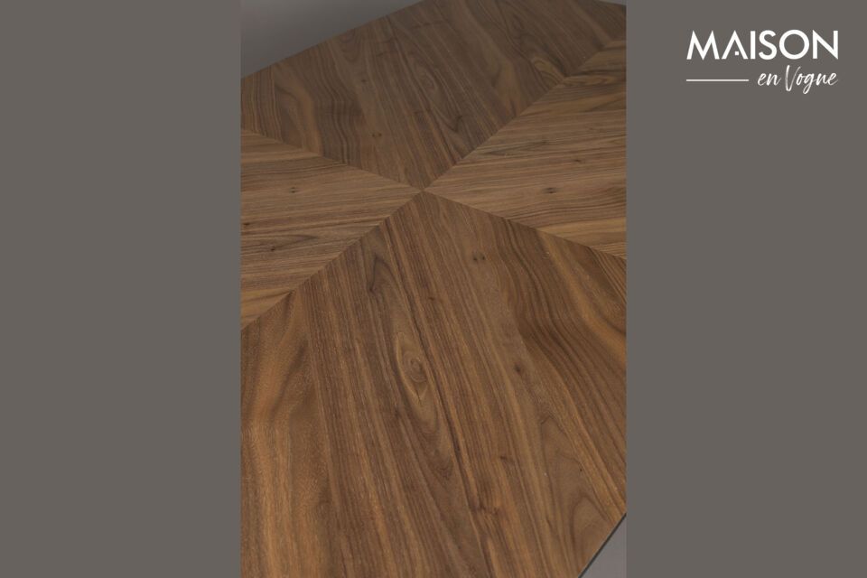 Its high-quality wood