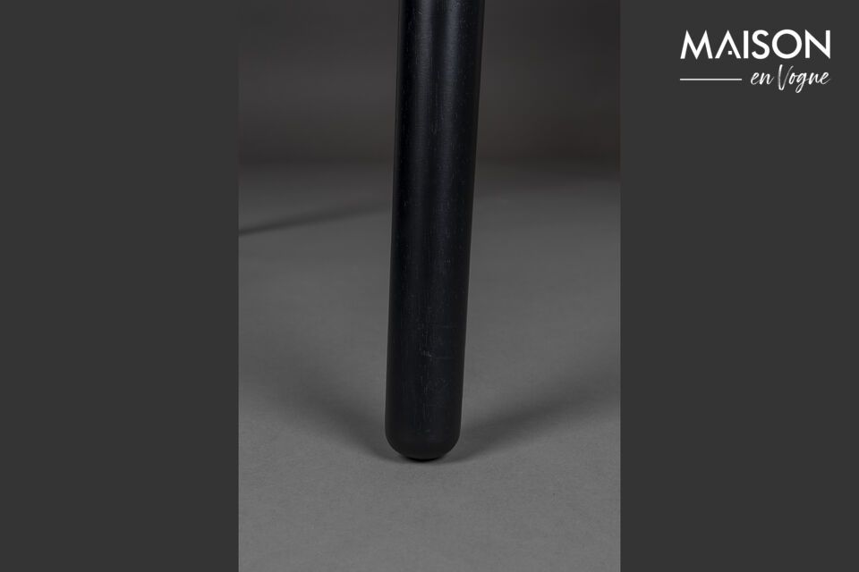 The uniqueness of this table is enhanced by its slightly unpolished finish