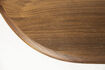 Miniature Brown wooden dining table Twist 18
