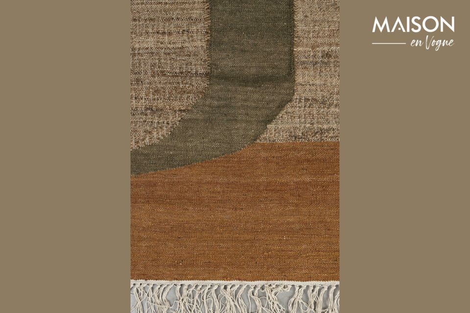 Bring nature and softness into your home with the Pavilion rug.