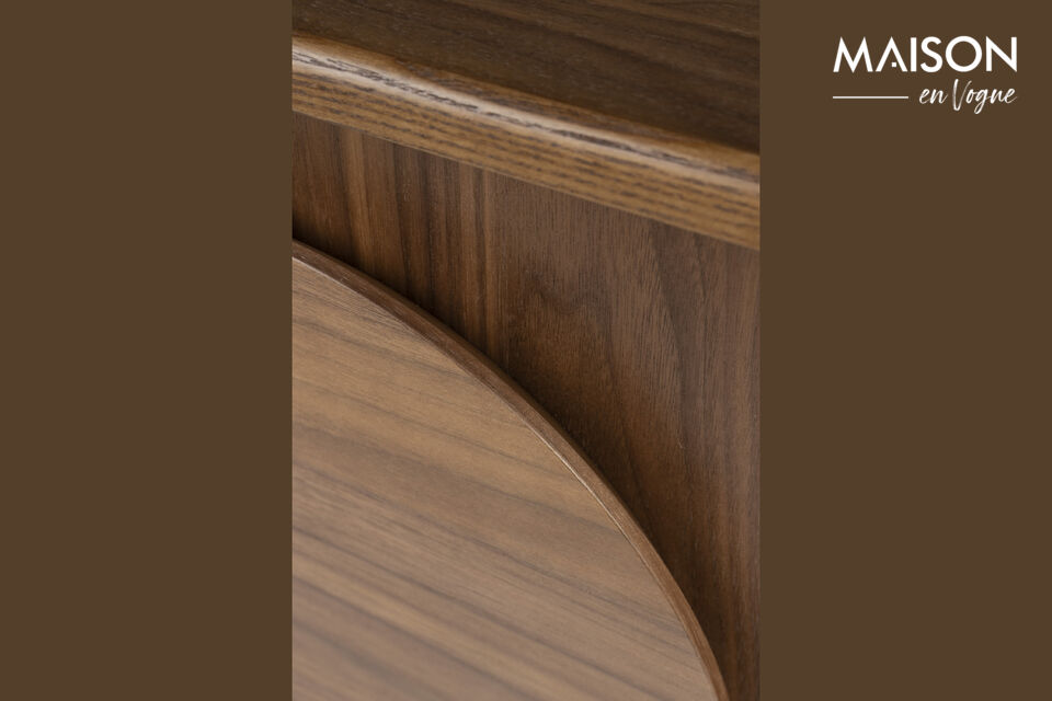 Bruin houten dressoir Groove - 19
