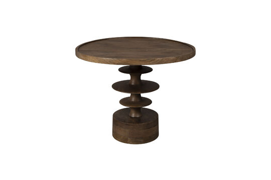 Zie de productbeschrijving bruin houten salontafel Cath Bruin houten salontafel Cath