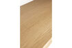 Miniatuur Bruine houten eettafel Brave 13