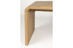 Miniatuur Bruine houten eettafel Brave 14