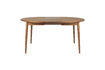 Miniatuur Bruine houten eettafel Twist 9