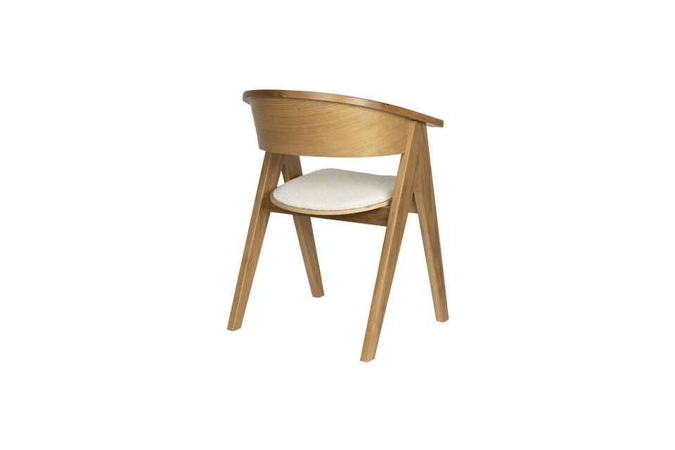 Bruine houten fauteuil NDSM Ndsm - 11