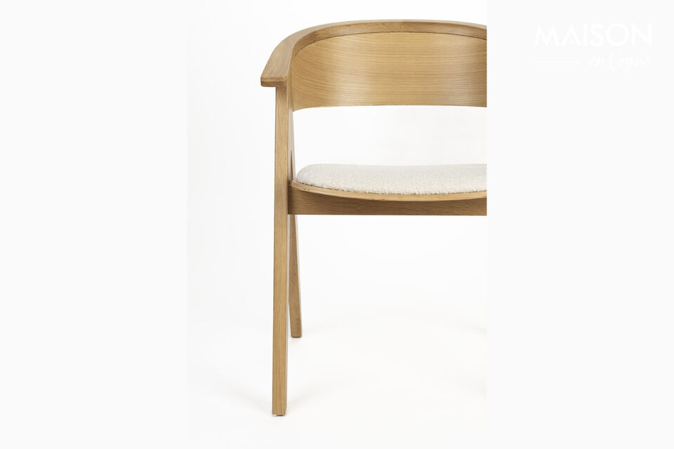 Bruine houten fauteuil NDSM Ndsm - 23