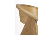 Miniatuur Bruine houten fauteuil NDSM Ndsm 27