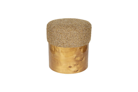 Zie de productbeschrijving bruine kruk van hout en stof Burlin Bruine kruk van hout en stof Burlin