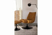 Miniatuur Bruine stoffen fauteuil Jax 2
