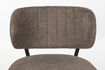 Miniatuur Bruine stoffen fauteuil Sanne 8